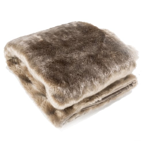 Innu Faux Fur Throw
