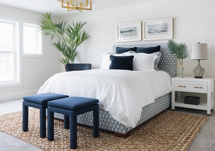 Twilight Upholstered Bed Bedroom