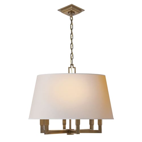 Square Tube Hanging Shade