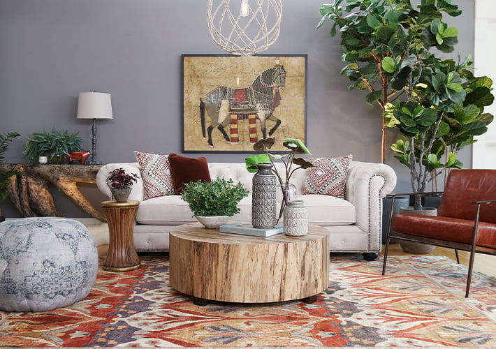 Carlton Boho Living Room