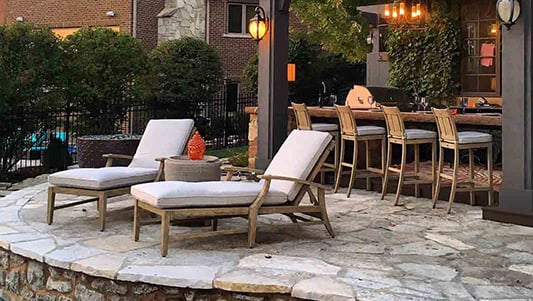 This stunning outdoor oasis is a dream come true!