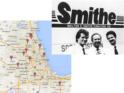 store locations and the Smithe brothers in the 1980s